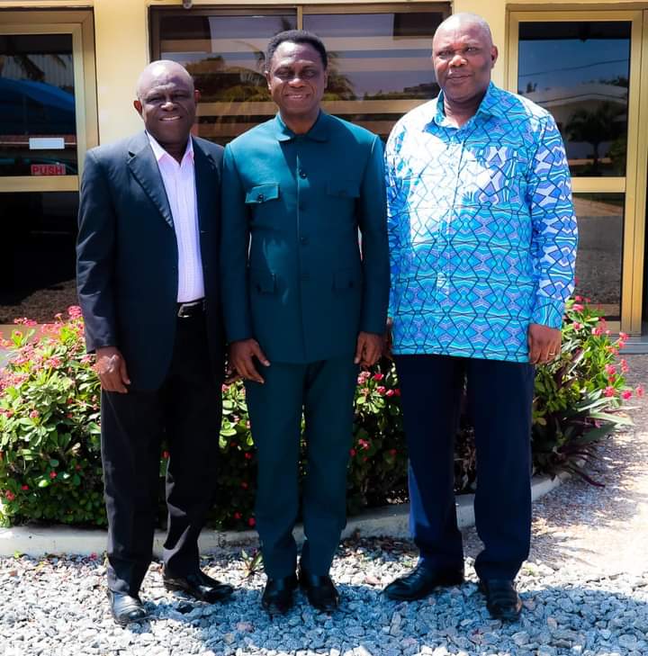 Chairman of Church Of Pentecost Paid A Working Visit To GEC Head Office, Check Reason Here